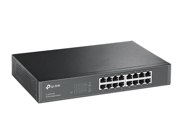 TP-Link - TL-SG1016D - 16-Port Gigabit Desktop/Rackmount Switch
