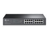 TP-Link - TL-SG1016PE - 16-Port Gigabit Easy Smart PoE Switch with 8-Port PoE+