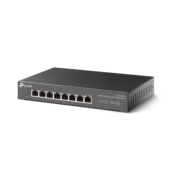 TP-Link - TL-SG108-M2 - 8PORT 2.5G MULTI-GIGABIT PERP DESKTOP SWITCH