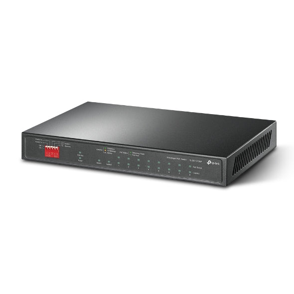 TP-Link - TL-SG1210MP - 10-PORT GIGABIT DT SW W/ 8-PORTPERP POE+