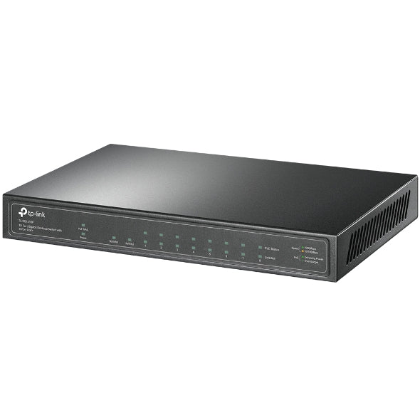 TP-Link - TL-SG1210P - 10PORT GIGABIT DESKTOP SWITCH PERP WITH 8PORT POE