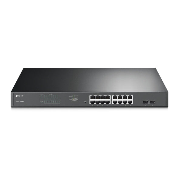 TP-Link - TL-SG1218MPE - 16PORT GIGABIT EASY SMART POE+ PERP SWITCH WITH 2 SFP SLOTS