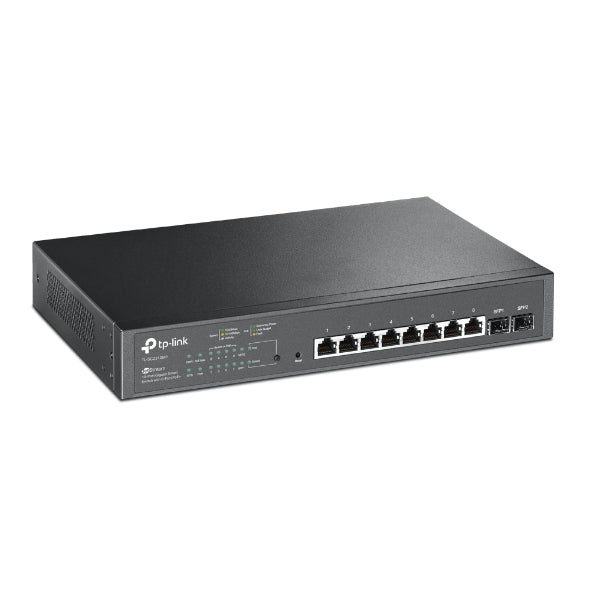 TP-Link - TL-SG2210MP - JETSTREAM 10-PORT GIGABIT SMARTPERP SWITCH WITH 8-PORT POE+