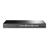 TP-Link - TL-SG2428P - JetStream 28-Port Gigabit Smart Switch with 24-Port PoE+