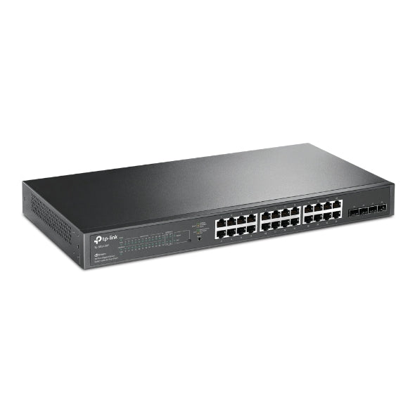 TP-Link - TL-SG2428P - JetStream 28-Port Gigabit Smart Switch with 24-Port PoE+