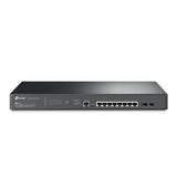 TP-Link - TL-SG3210XHP-M2 - JetStream 8-Port 2.5GBASE-T and 2-Port 10GE SFP+ L2+ Managed Switch with 8-Port PoE+