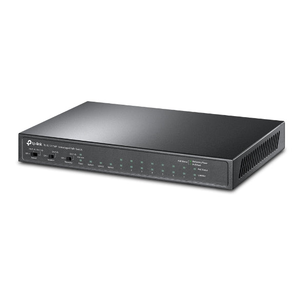 TP-Link - TL-SL1311MP - 8PORT 10/100MBPS+ 3PORT GIGABITPERP DESKTOP SWITCH WITH 8PORT POE+