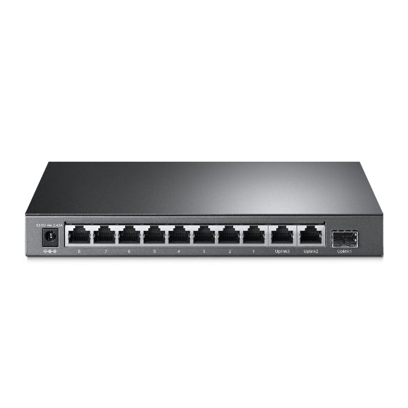 TP-Link - TL-SL1311MP - 8PORT 10/100MBPS+ 3PORT GIGABITPERP DESKTOP SWITCH WITH 8PORT POE+