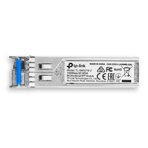 TP-Link - TL-SM321B-2 - 1000BASE-BX WDM BI-DIRECTIONAL PERP SFP MODULE