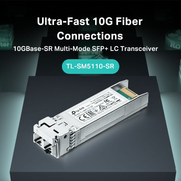 TP-Link - TL-SM5110-SR - 10GBase-SR SFP+ LC Transceiver
