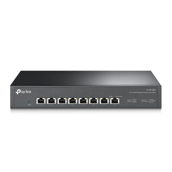 TP-Link - TL-SX1008 - 8PORT 10/100MBPS+ 3PORT GIGABITADAP DESKTOP SWITCH WITH 8-PORT POE+