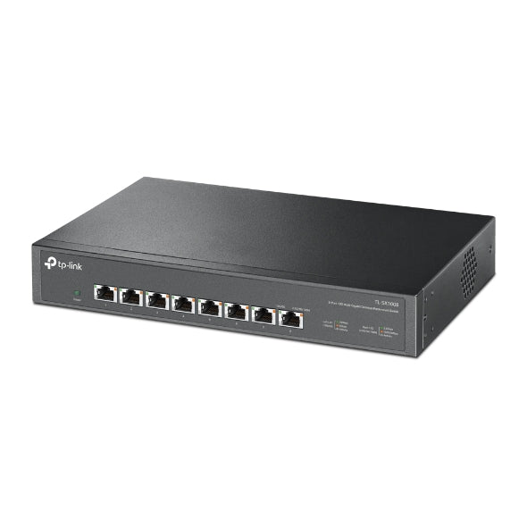 TP-Link - TL-SX1008 - 8PORT 10/100MBPS+ 3PORT GIGABITADAP DESKTOP SWITCH WITH 8-PORT POE+