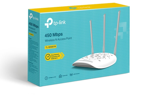 TP-Link - TL-WA901N - 450MBPS WIRELESS N ACCESS POINTWRLS
