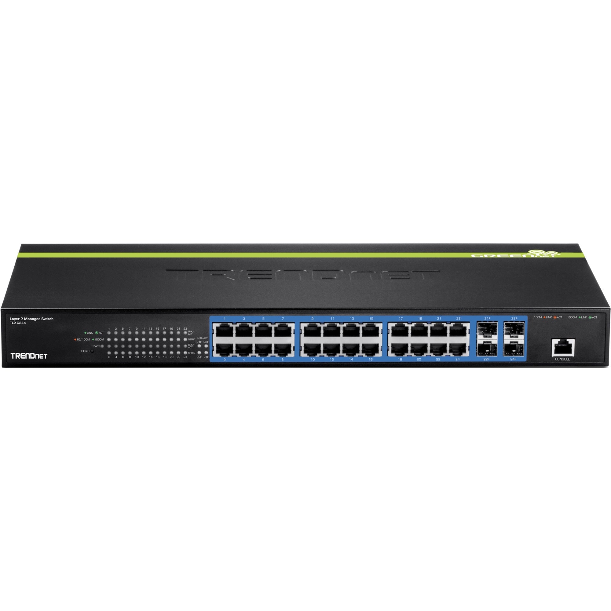 TRENDNET - TL2-G244 - 24-port Gigabit Layer 2 Switch