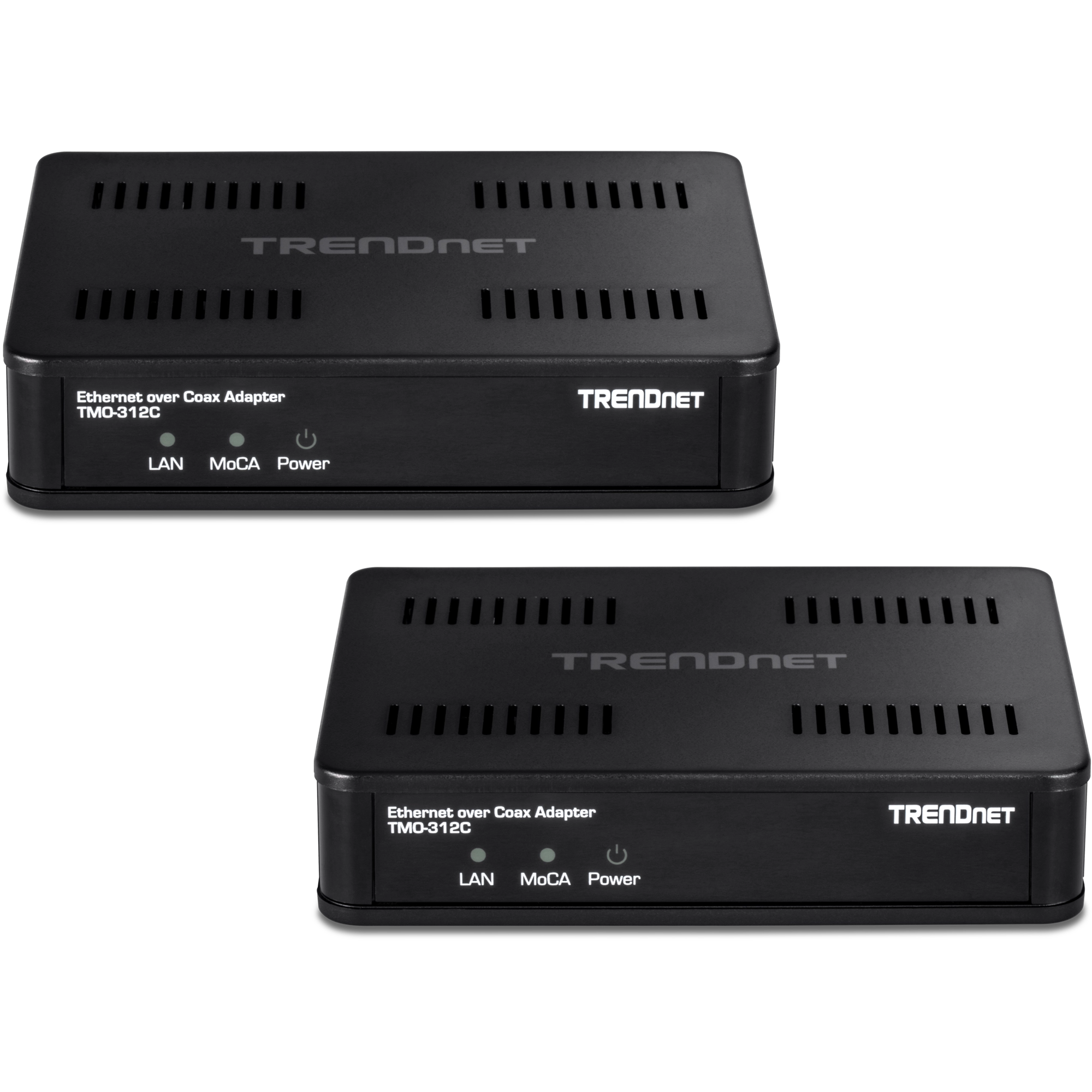 TRENDNET - TMO-312C2K - MoCA 2.5 Ethernet over Coax Adapter (2-Pack)