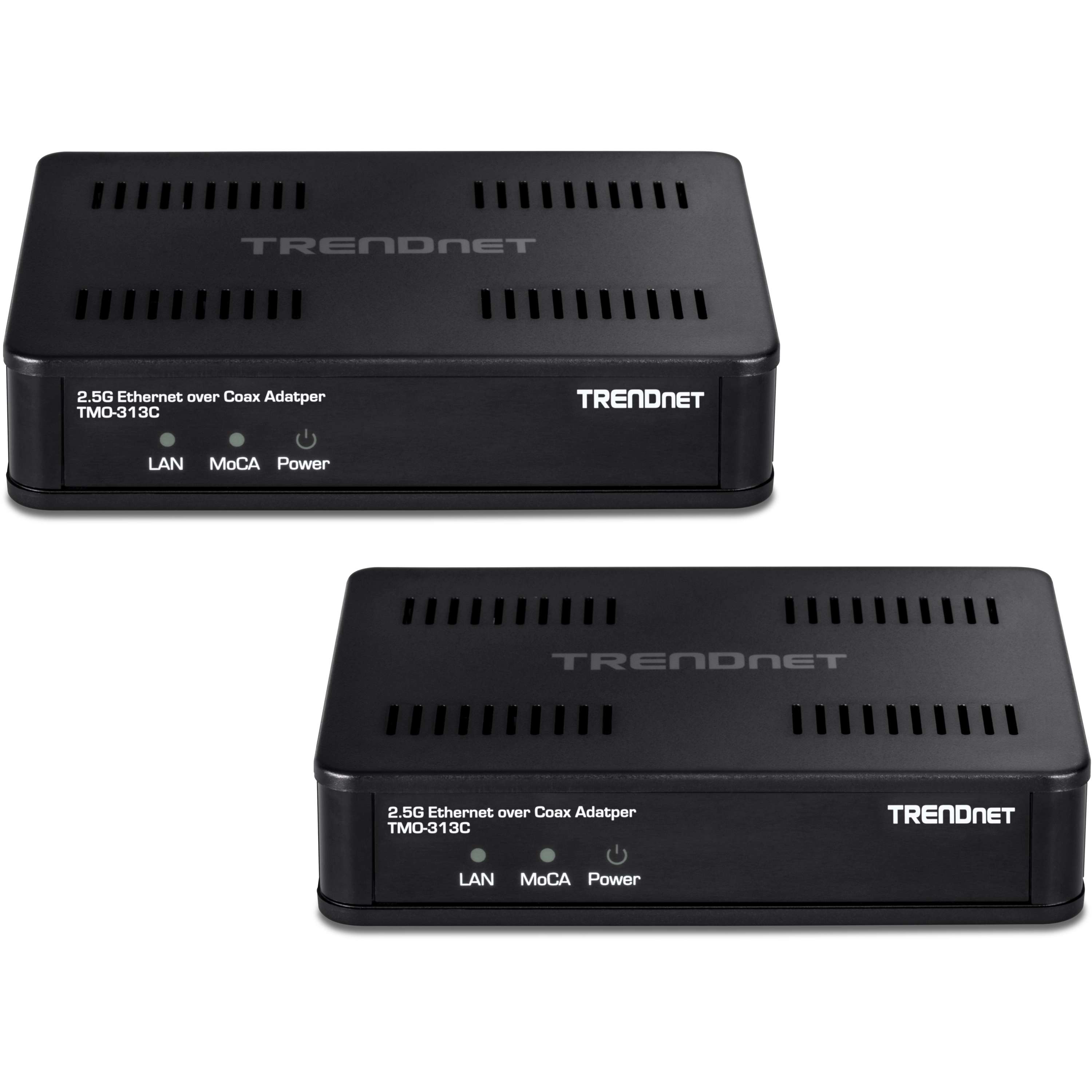 Trendnet - TMO-313C2K - 2.5Gbps Ethernet over Coax Adapter (2-Pack)