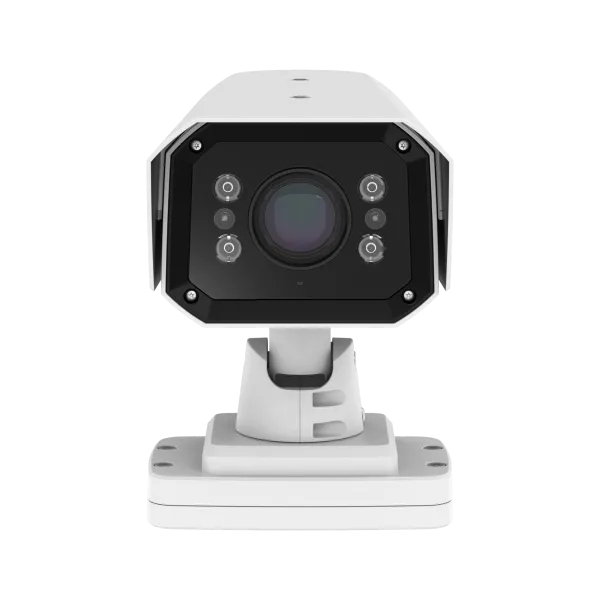 Hanwha - TNO-7180RLP - High Speed Global Shutter Camera with Road AI 3MP, Max 60fps @3MP, 6.8~1220mm (18x) motorized varifocal lens, 32GB industrial Micro SD, Embedded Wisenet Road AI application, Adaptive IR, IP66, IK10, NEMA 4X, NEMA TS. (No PoE sw