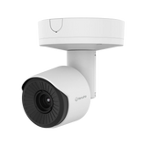 Hanwha - TNO-C3010TRA - Wisenet T network AI Radiometric compact bullet camera (uncooled), 384 x 288 @ 30fps, ＜30mK (NETD), 4.4mm fixed focal lens (HFoV: 90.0°), Triple triple codec H.265/H.264/MJPEG with Wisestream II and WiseStream III (based on AI