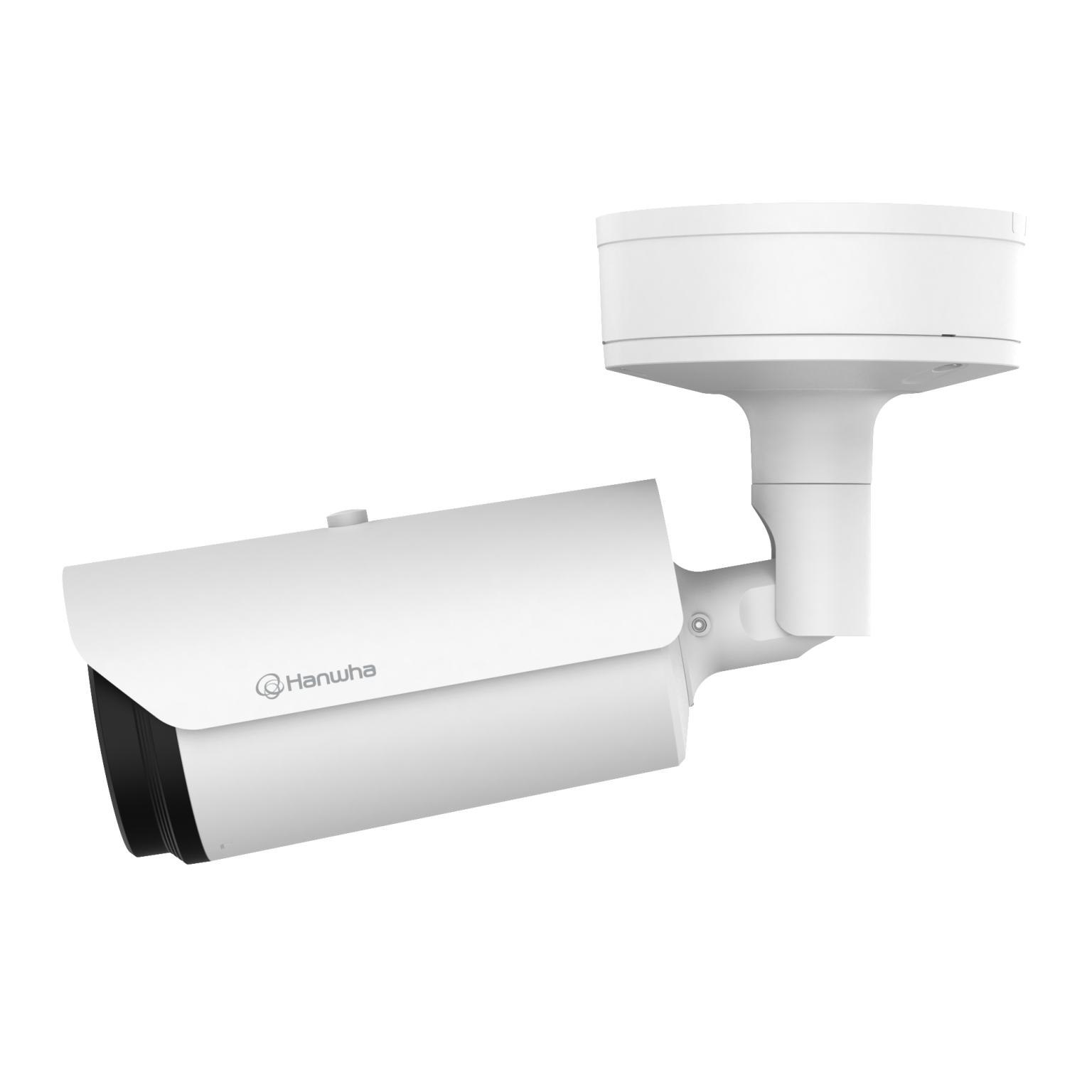 Hanwha - TNO-L4030T - Wisenet T network outdoor vandal thermal bullet camera (uncooled), 640x480 @ 8fps, 13mm fixed focal lens (48.6°), triple codec H.265/H.264/MJPEG with Wisestream II, built-in SD card slot (1x256GB), advanced video analytics and s