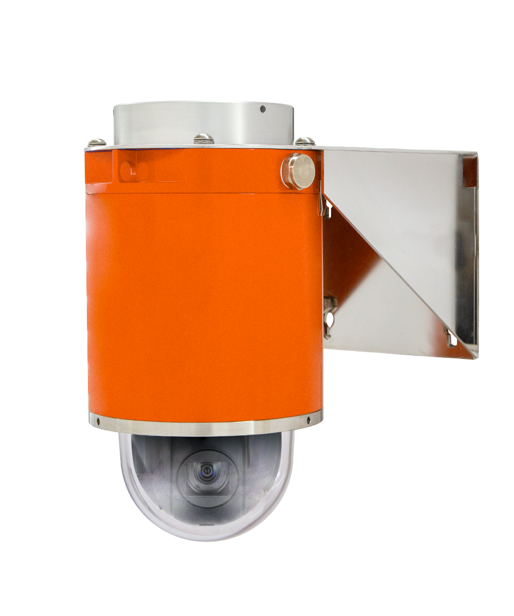 Hanwha - TNP-XC6403EPT3-Z - AI 2MP Explosion proof PTZ using the XNP-C6403 (2MP @ 60fps) 4.25-170mm lens, 40x optical zoom, PoE+ (No Wiper), -20°C ~ +55°C (-4°F ~ +131°F), Type 4x, IP66, FM (Factory Mutual), C1/D1 certification
