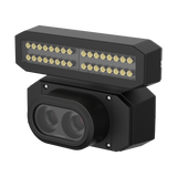 Hanwha - TNS-9050IBC - Wisenet T network BCR (Barcode Reader Camera) for Barcode Reading and Video Monitoring. Mono: 4K, Color: 4K. Max 20fps @ 4K MONO/COLOR each. 25mm machine vision lens. Removable and replaceable LED module (32 LEDs module is defa