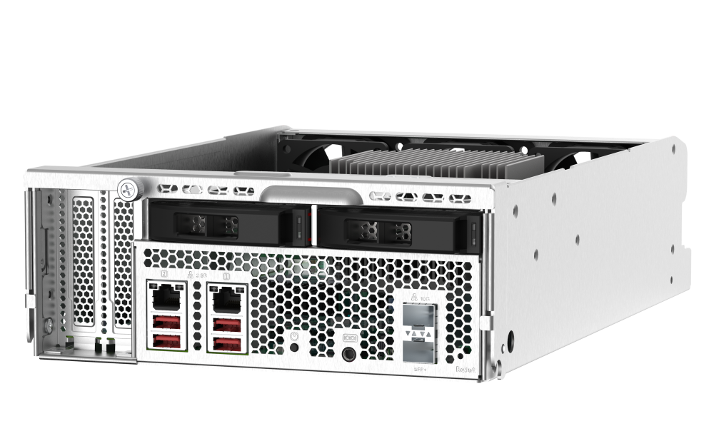 QNAP - TNS-h1083X-E2234-8G - Intel Xeon E-2234 4 cores/8 threads 3.6 GHz processor (Bursts up to 4.8 GHz), 8 GB DDR4