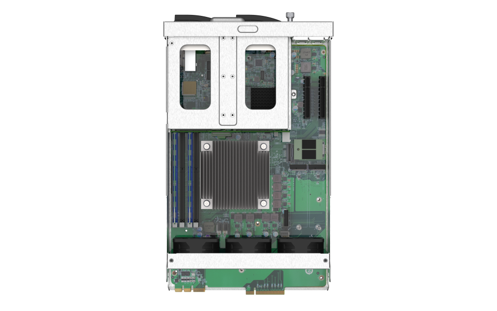 QNAP - TNS-h1083X-E2234-8G - Intel Xeon E-2234 4 cores/8 threads 3.6 GHz processor (Bursts up to 4.8 GHz), 8 GB DDR4