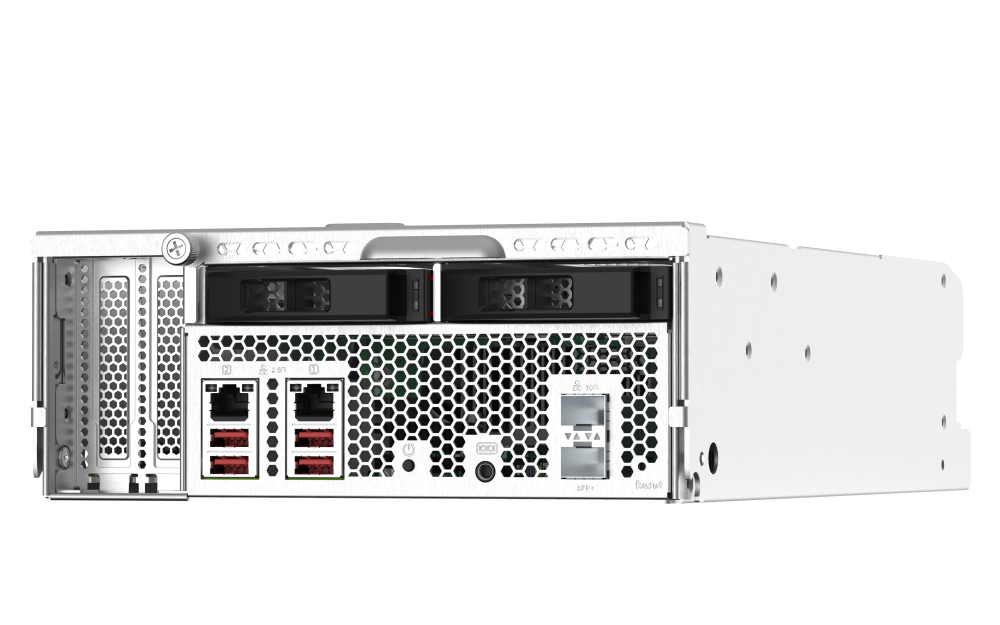 QNAP - TNS-h1083X-E2236-16G - Intel® Xeon® E-2236 6 cores/12 threads 3.4 GHz processor (Bursts up to 4.8 GHz), 16 GB DDR4