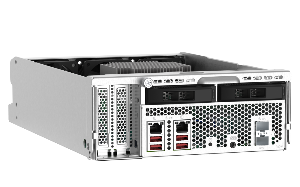 QNAP - TNS-h1083X-E2236-16G - Intel® Xeon® E-2236 6 cores/12 threads 3.4 GHz processor (Bursts up to 4.8 GHz), 16 GB DDR4