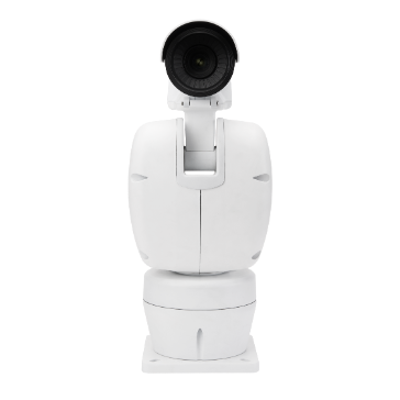 Hanwha - TNU-4051T - Wisenet T network outdoor thermal positioning camera (uncooled), 640x480 @ 30fps, 35mm fixed focal lens (17.2°), pan: 360° endless, Tilt: -90°~ 40°, triple codec H.265/H.264/MJPEG with Wisestream II, built-in SD card slot (1x256G
