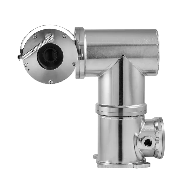 Hanwha - TNU-X6320A2WT2-C - Explosion proof positioning camera XP40B using the XNZ-6320A 110VAC Only, with Wiper, cLCus C1/D1 certification, -60°C ~ +40°C (-67°F ~ +104°F), IP66/IP67, 