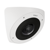 Hanwha - TNV-7011RC - Wisenet T powered by Wisenet 5 network outdoor IR corner mount camera, 3MP, 2048*1536 @ 30fps, 2.8mm fixed lens (102°*75°), 940nm IR 32', built-in mic, triple codec H.265/H.264/MJPEG with WiseStream II technology, 120dB WDR, adv