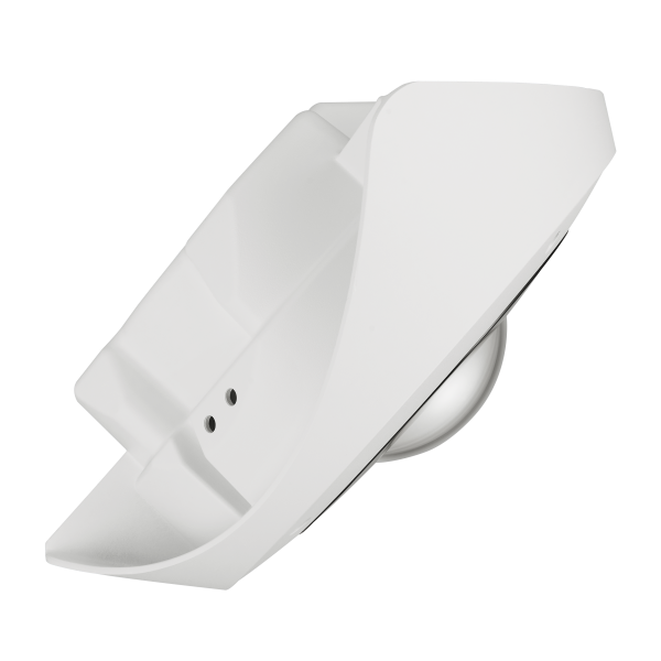 Hanwha - TNV-7011RC - Wisenet T powered by Wisenet 5 network outdoor IR corner mount camera, 3MP, 2048*1536 @ 30fps, 2.8mm fixed lens (102°*75°), 940nm IR 32', built-in mic, triple codec H.265/H.264/MJPEG with WiseStream II technology, 120dB WDR, adv