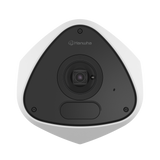 Hanwha - TNV-C7013RC - Wisenet T network outdoor AI, IR corner mount camera, 3MP @ 30fps, fixed lens 2.39mm (H:128°, V:100°), 940nm Wise IR 15m(49.21ft), built-in mic, triple codec H.265/H.264/MJPEG with, extreamWDR 120dB, Improve image quality based