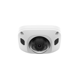 Hanwha - TNV-C8034RM - T Series, Mobile IR vandal dome camera, 5MP, (2592x1944) 30fps, fixed focal Lens 6mm (H:50°/V: 37°), triple codec H.265/H.264/MJPEG with WiseStream III technology, WiseNRⅡ(Based on AI engine), built in mic, 120dB WDR, IR viewab