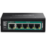 TRENDNET - TPE-B541 - 5-Port Gigabit PoE++ Powered Managed Switch with PoE Passthrough