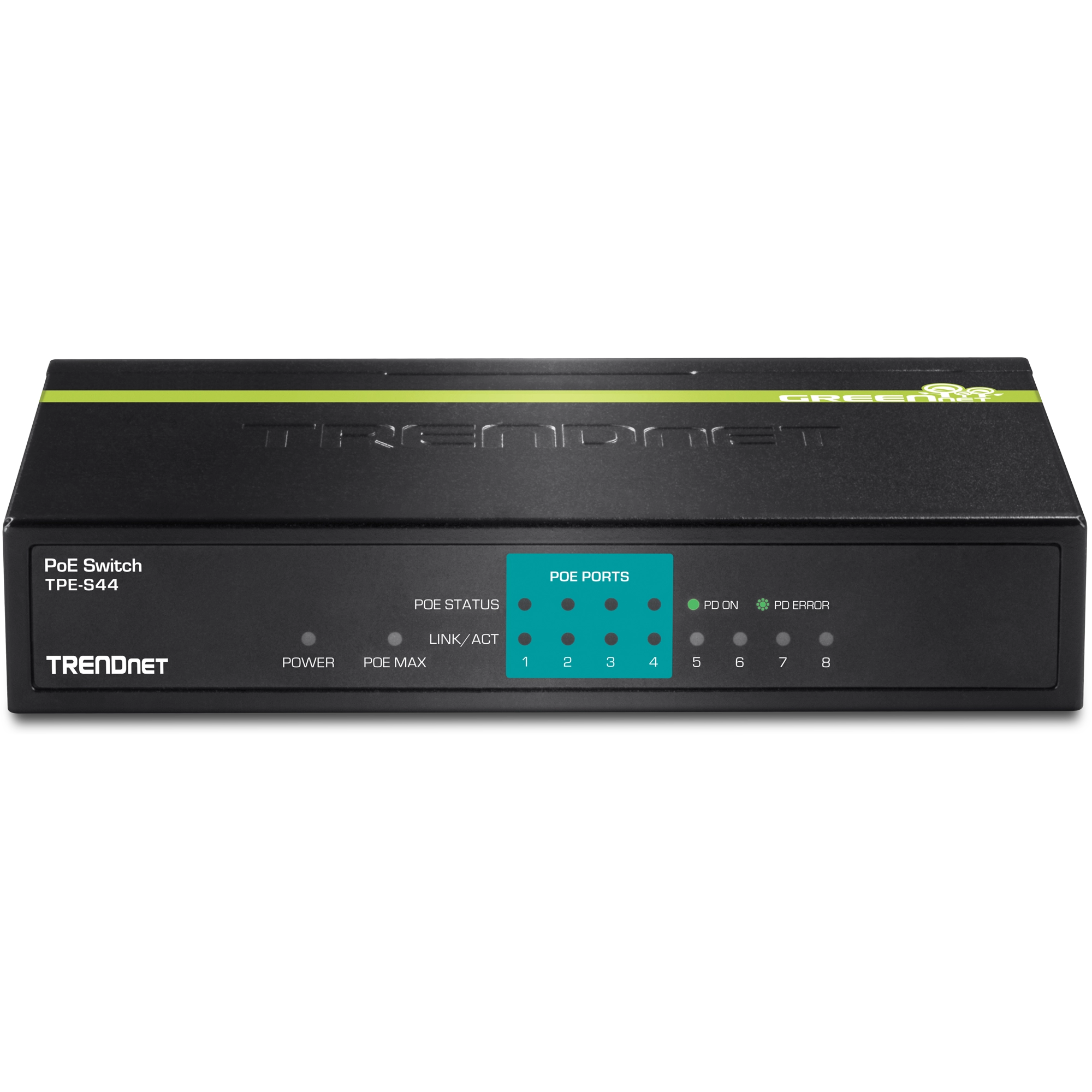 Trendnet - TPE-S44 - 8-port 10/100, 4 PoE Switch