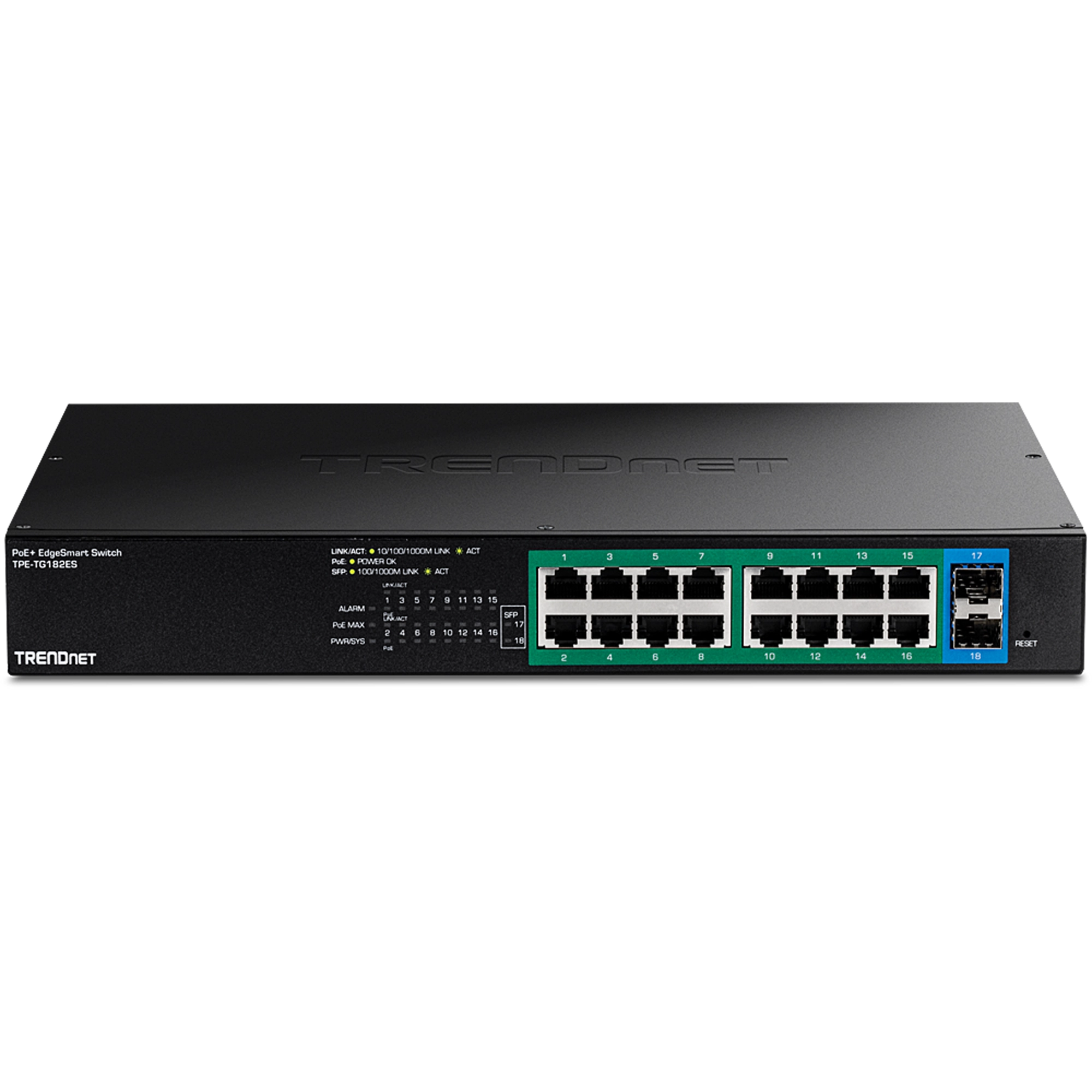TRENDNET - TPE-TG182ES - 18-Port Gigabit EdgeSmart PoE+ Switch