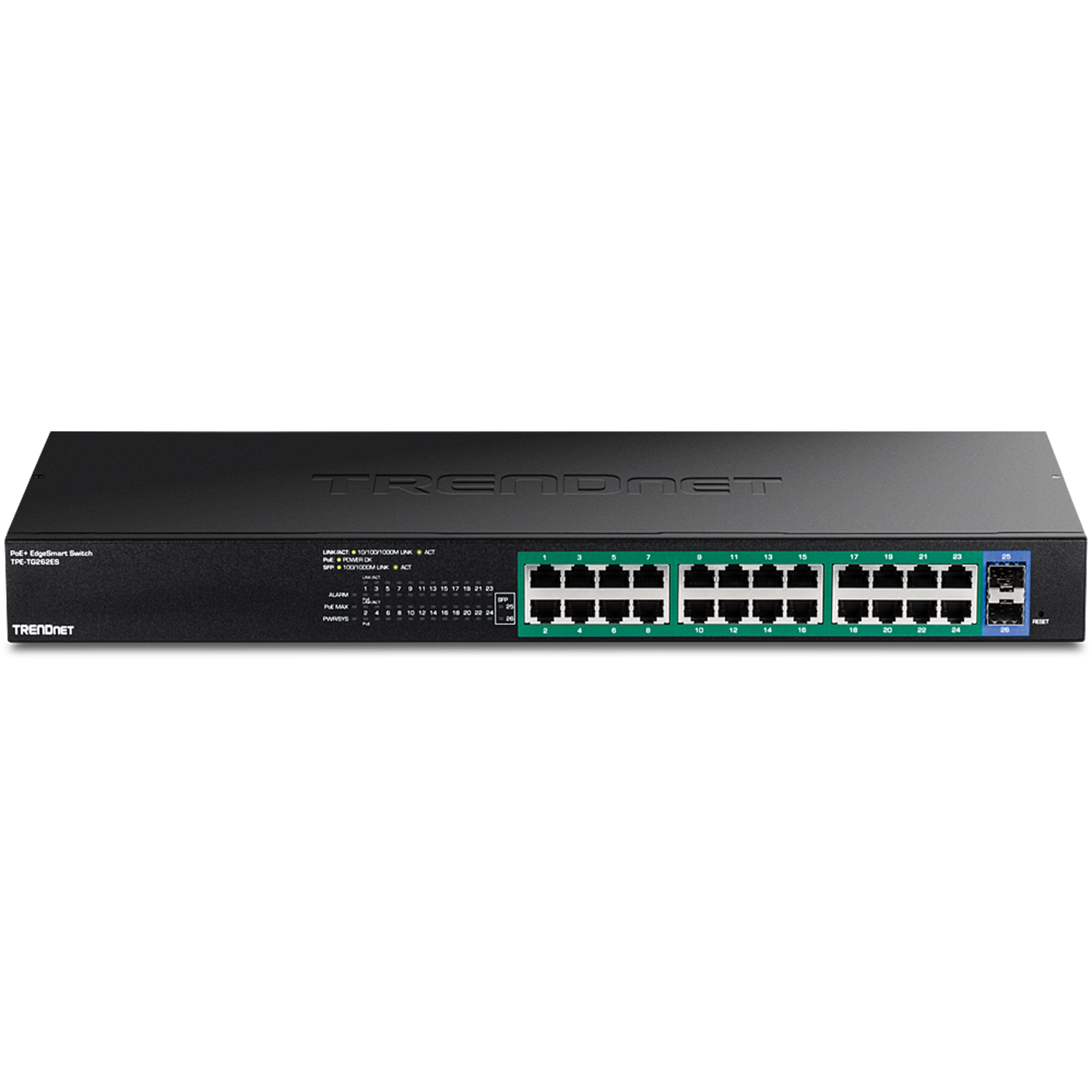 TRENDNET - TPE-TG262ES - 26-Port Gigabit EdgeSmart PoE+ Switch