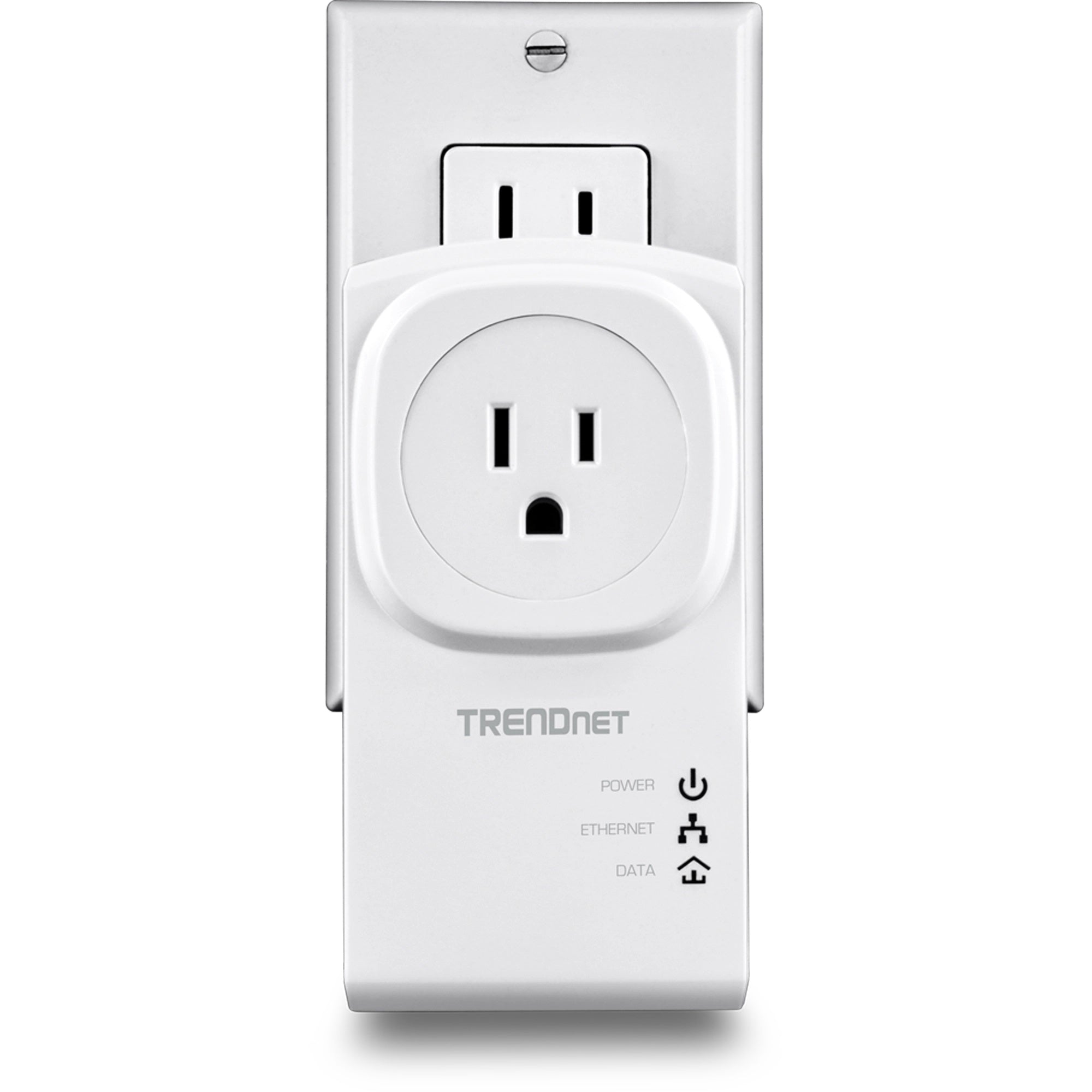 TRENDNET - TPL-407E2K - 500 AV Compact Powerline Adapter Kit /w Pass Through