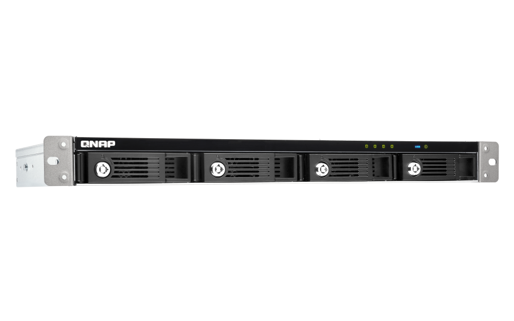QNAP - TR-004U-US - QNAP 4-bay 1U 12