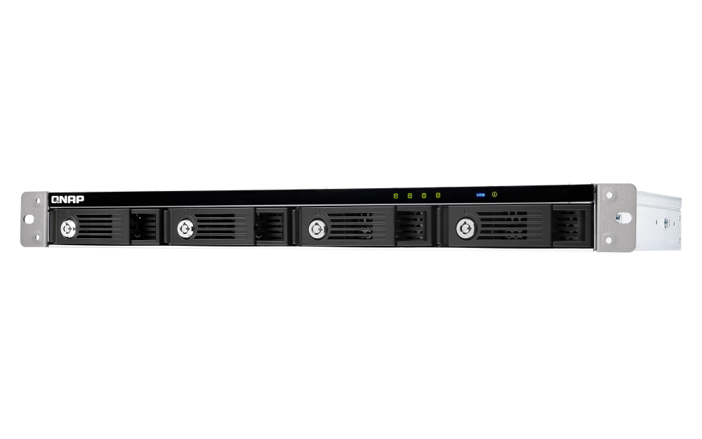 QNAP - TR-004U-US - QNAP 4-bay 1U 12