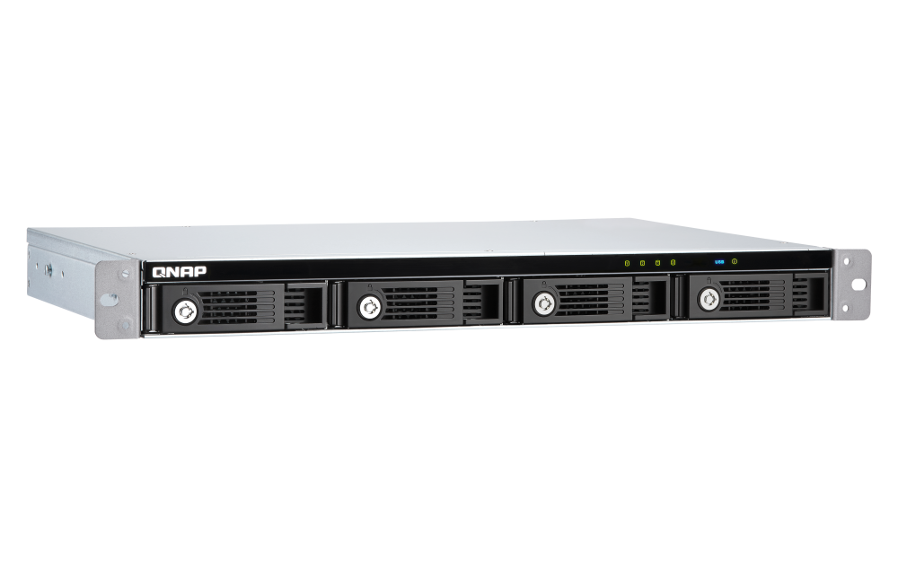 QNAP - TR-004U-US - QNAP 4-bay 1U 12