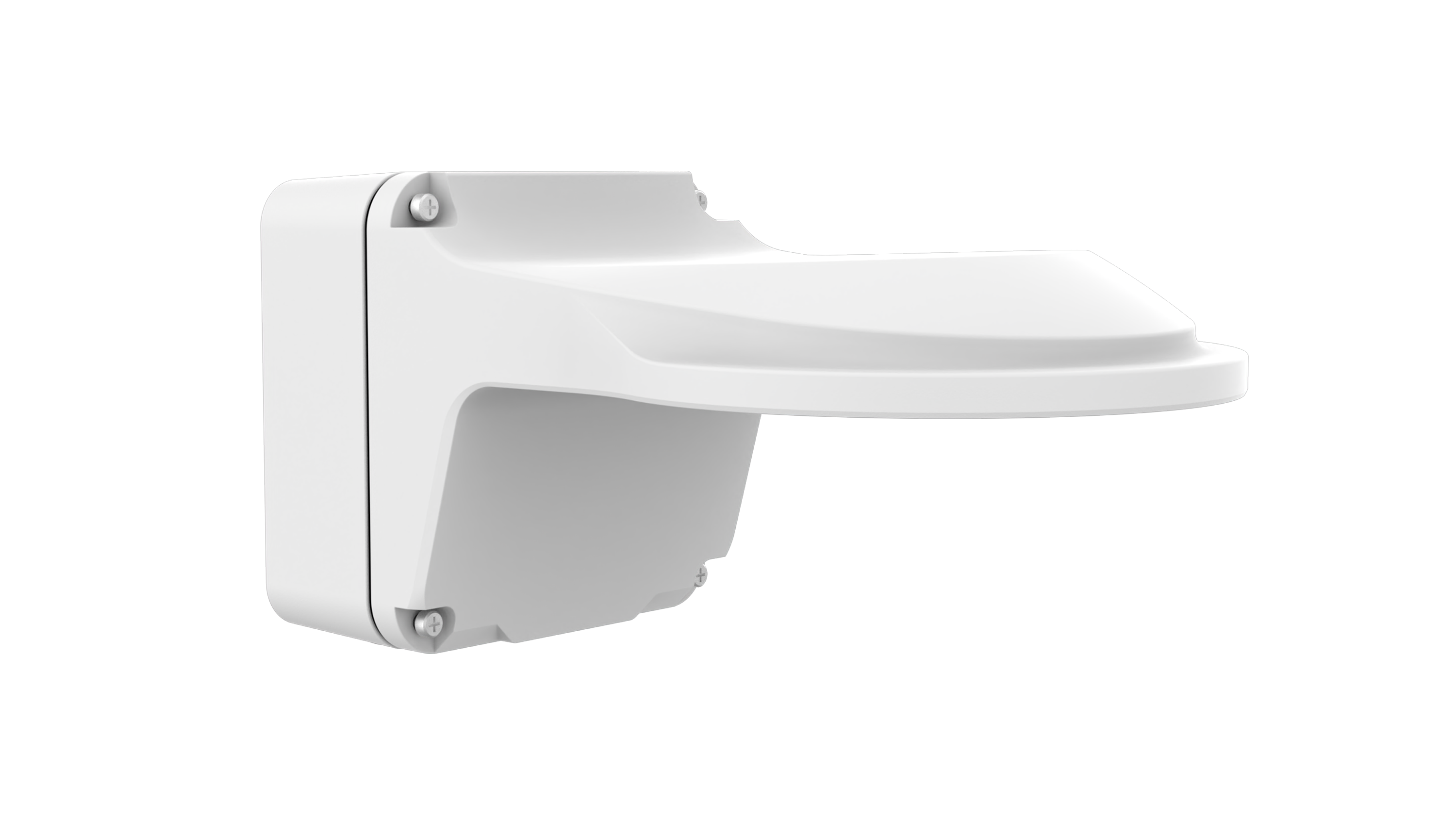 Uniview - TR-JB07/WM04-B-IN-V2 - 4 Inch Back Hole Hemisphere Wall Mounting Assembling Bracket