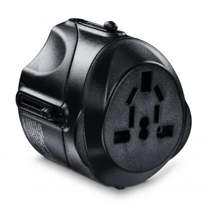 Cyber Power - TRA1A2 - Travel Adapter 100-240V In/Out Type A, C, G, & I Plug Adapters 1-Year Warranty
