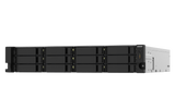 QNAP - TS-1232PXU-RP-4G-US - QNAP 2U 12-Bay ARM-based 2.5G &10G NAS, Quad Core 1.7GHz, 4GB DDR3 RAM, 2 x 10GbE SFP+, 2 x 2.5GbE, Redundant Power Supply