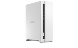 QNAP - TS-133-US - QNAP Tower NAS 1 bay ARM Cortex-A55 4C, 1 x SATA 6Gb/s 3.5"/2.5", 2GB DDR4 RAM on-board, 1 x GbE