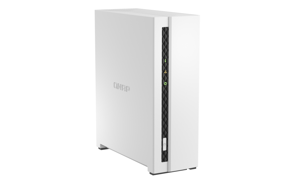 QNAP - TS-133-US - QNAP Tower NAS 1 bay ARM Cortex-A55 4C, 1 x SATA 6Gb/s 3.5