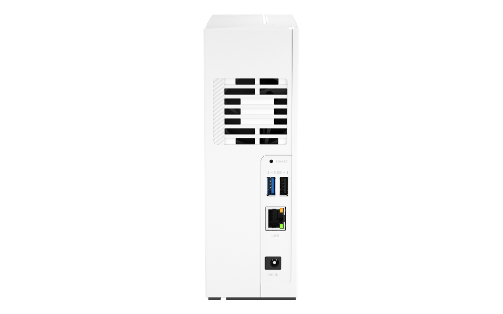 QNAP - TS-133-US - QNAP Tower NAS 1 bay ARM Cortex-A55 4C, 1 x SATA 6Gb/s 3.5