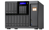 QNAP - TS-1635AX-8G-US - QNAP TS-1635AX (8GB RAM version) 12+4 bay high-capacity 10G NAS with auto data tiering. Marvell ARMADA 8040 quad-core 1.6GHz, 8GB DDR4 RAM (max 16GB)